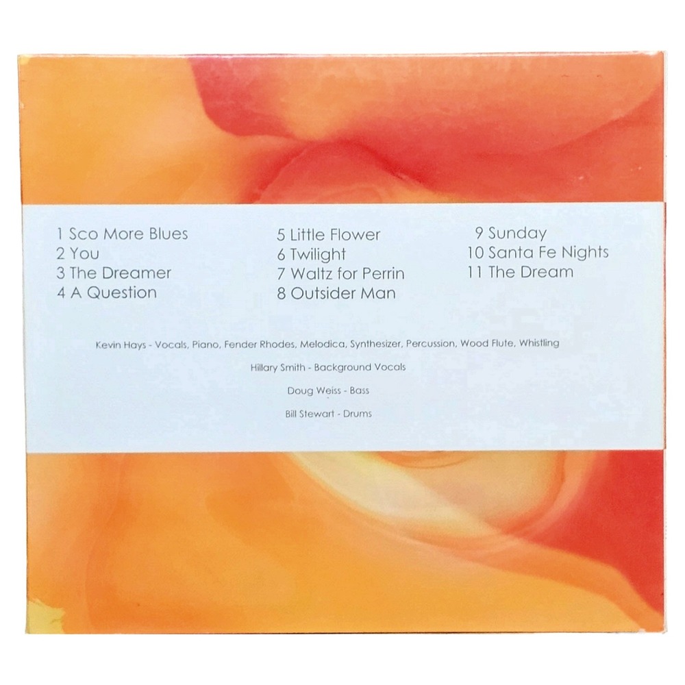 Kevin Hays The Dreamer CD Jazz Album Digipak AS0011 Piano Quartet Audiophile EUC